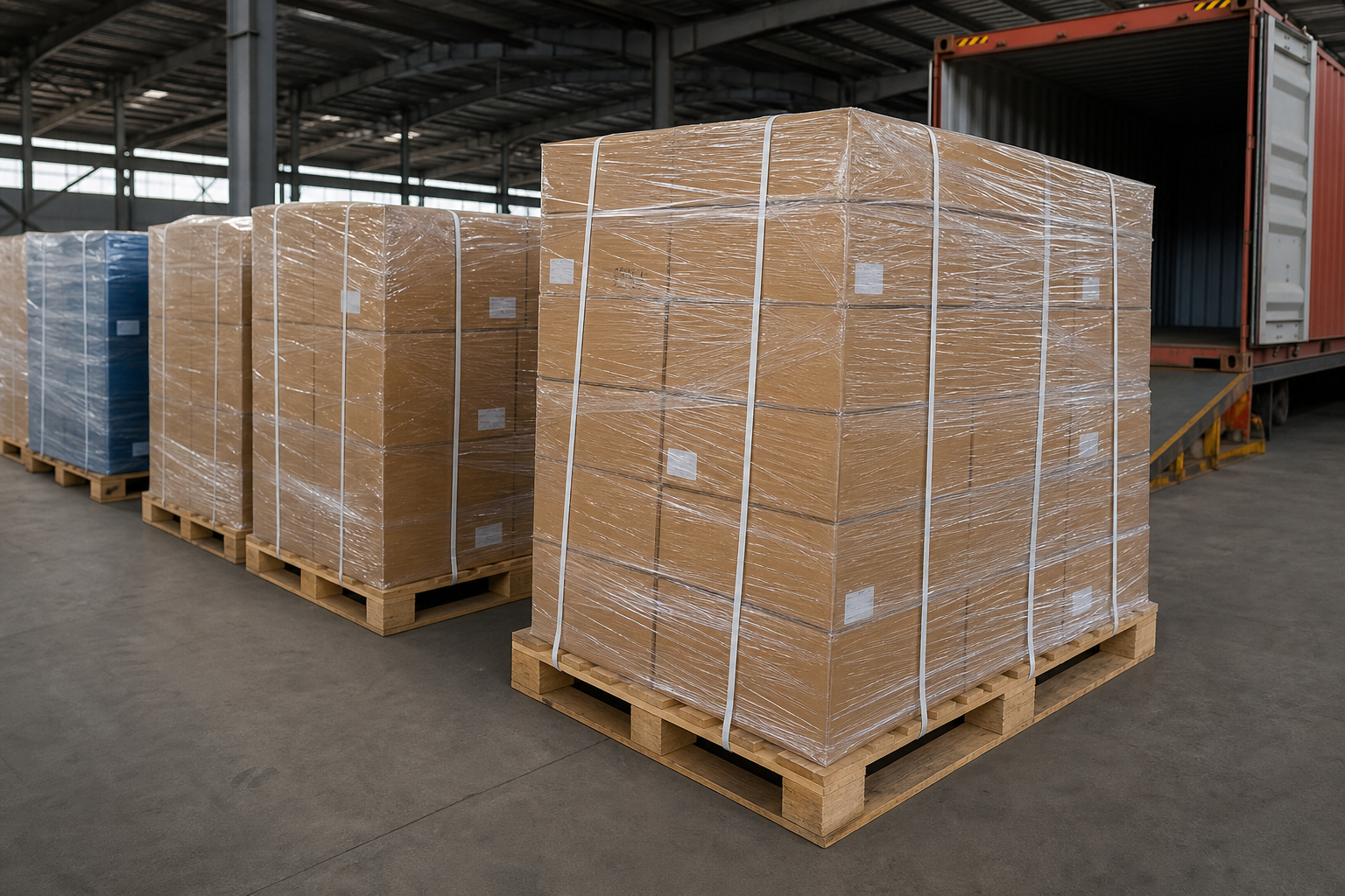 Shipping preparation step