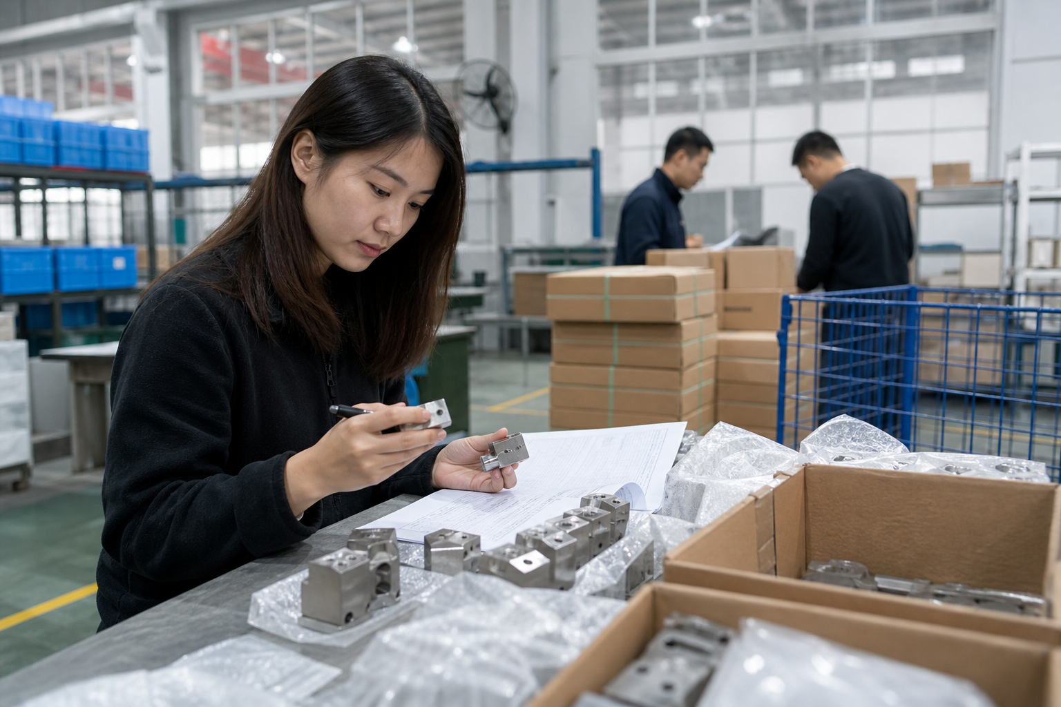 Shipping preparation step
