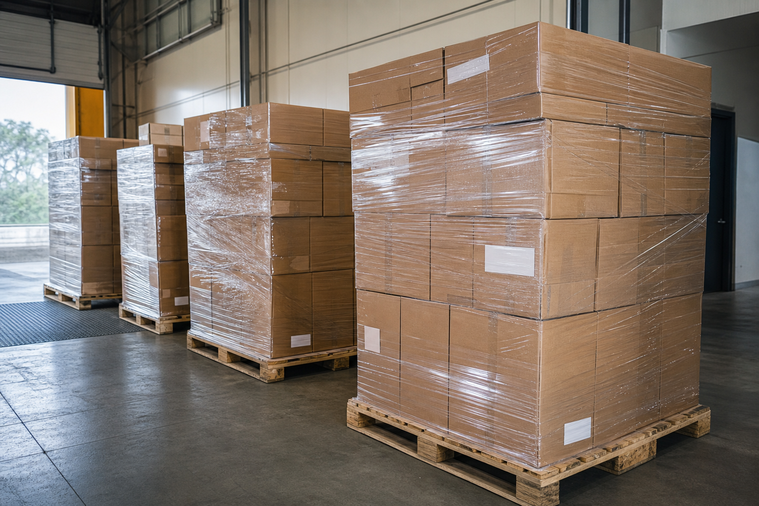 Shipping preparation step