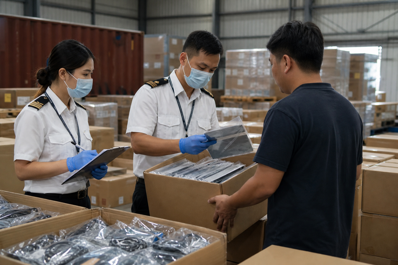 Shipping preparation step